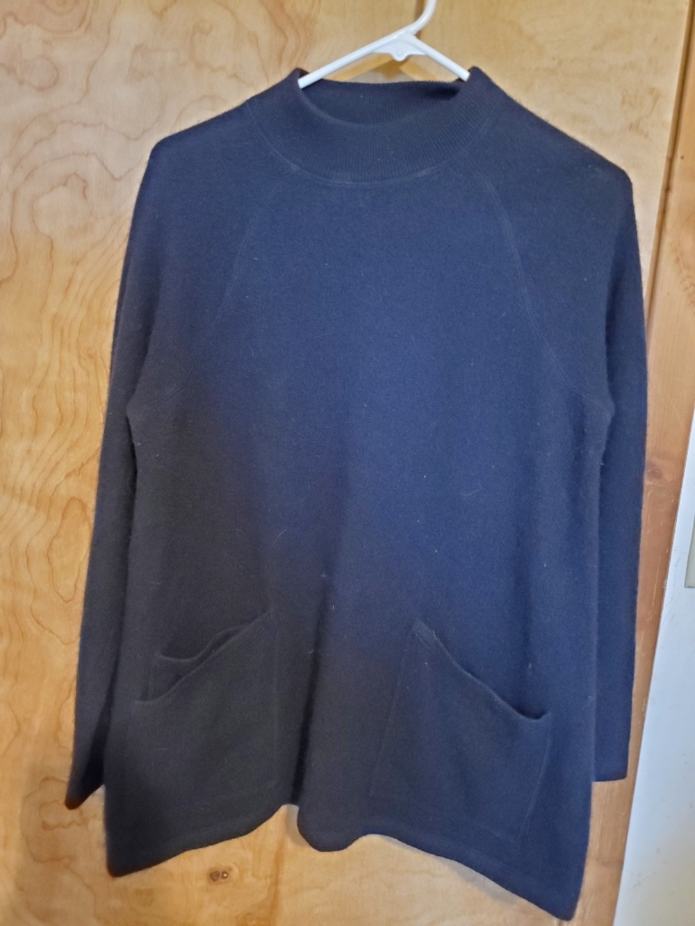 #138 Cashmere sweater by j Jill with pockets